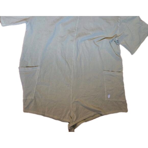 Movement Hot Shot Crew Neck Short Sleeve Oversized Patch Pocket V Back Tee Sz S - Picture 7 of 9